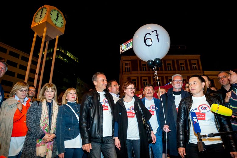 Zahvala svima koji su omogućili uspjeh referendumske inicijative “67 je previše”