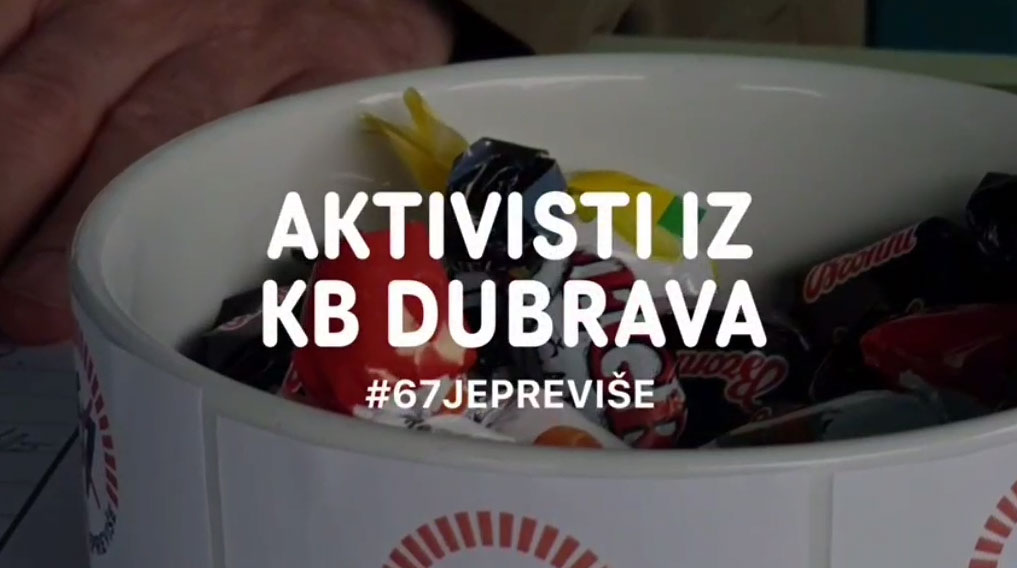 Sindikalni aktivisti u KB Dubrava prikupljaju potpise za referendum o promjeni uvjeta za mirovinu