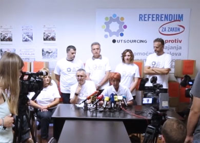 Za referendum protiv outsourcinga 624.000 potpisa