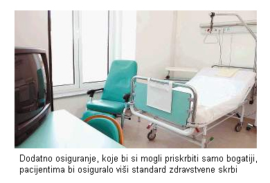 Bogatima bolja njega, liječenje i smještaj